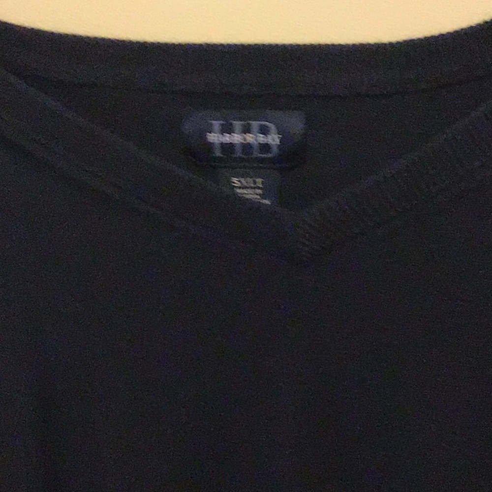 Harbor Bay V neck Men’s Sweater Size 5XL Navy Blue